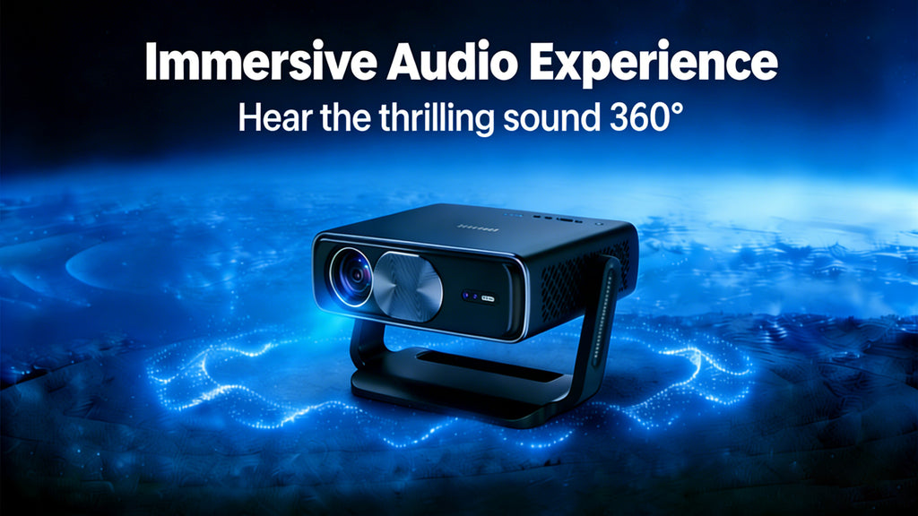 Projector with WiFi and Bluetooth