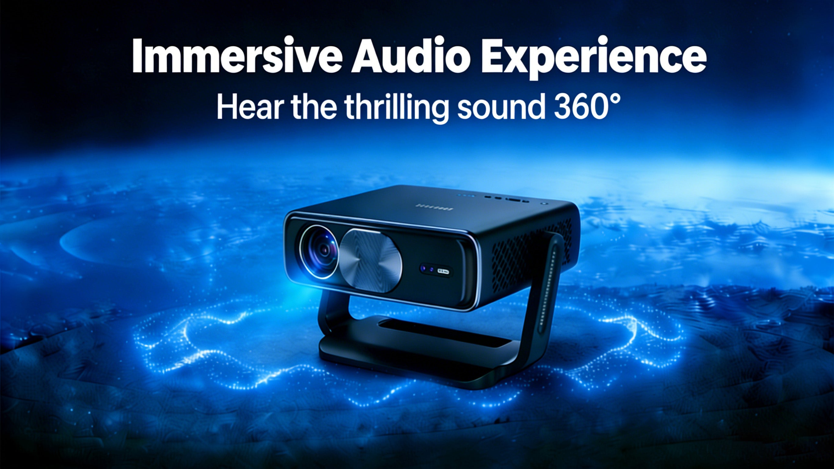 Projector with WiFi and Bluetooth